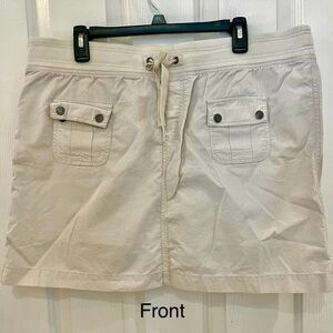 New Sonoma Cargo Khaki Skirt Skort, Sz XL